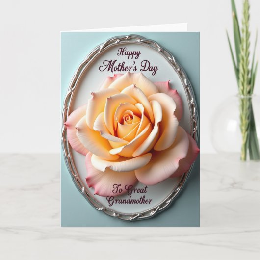 Carte Grande Mémé Rose Pêche (Devant)