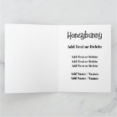 Carte GRANDE MIGNONNE - Reviens ! (Intérieur)