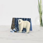 Carte Grande Ours Blanc Du Nord (Devant)