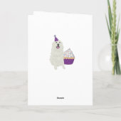 Carte Grande Pyrénées personnalisables (Dos)