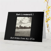 Carte Grande retraite de tous Inspiration Joie (Fleur jaune)