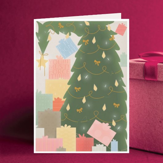 Carte Grande scène de Noël