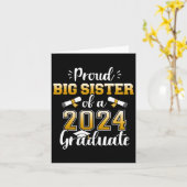 Carte Grande Soeur D'Un Cl De 2024 Diplômé Pour Diplôme (Fleur jaune)