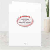 Carte grande tasse de bière avec bougies d'anniversaire (Dos)