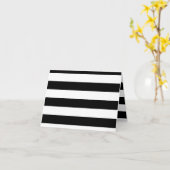 Carte Grandes - Blanc et noir (Fleur jaune)