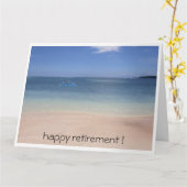 Carte grandes eaux de la plage (Fleur jaune)