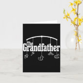 Carte Grandfather Funny Quote Design For Grandpas (Fleur jaune)