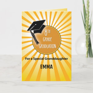 Carte Grandgirl 8e grade Casquette sur Sun