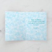 Carte Grandgirl Blue Fairy 8e anniversaire (Intérieur)