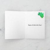 Carte Grandgirl St Patrick's Leprechaun Celtic Card (Intérieur)