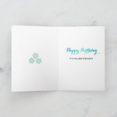 Carte Grandma anniversaire texte d'appréciation (Intérieur)