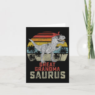 Carte Grandmasaurus T Rex Dinosaure Grande Mère Saurus
