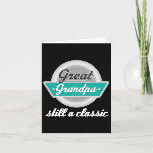 Carte Grandpa Cadeaux amusant Fête des pères Vintage