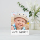 Carte Grandpa Photo Anniversaire (Debout devant)