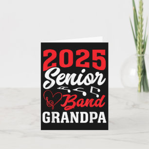 Carte Grandpa Senior 2025 Bande Cl De 2025 Graduation