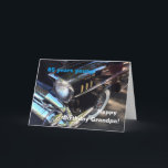 Carte Grandpa's vintage car- 85th birthday<br><div class="desc">Greeting card for grandpa's 85th birthday with a photo of a black vintage car. . Photography by Maria Santos (Lusinhas do Sul)</div>