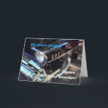 Carte Grandpa's vintage car- 85th birthday<br><div class="desc">Greeting card for grandpa's 85th birthday with a photo of a black vintage car. . Photography by Maria Santos (Lusinhas do Sul)</div>