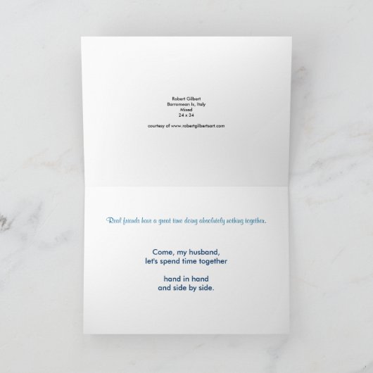 Carte Grands amis (Intérieur)