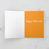 Carte Grands Pyrénées Halloween Automne (Intérieur)