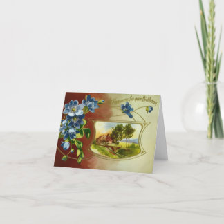 Carte Grands Violets Bleus Violets Pourpres Sérénité Pay