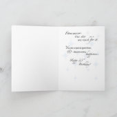 Carte Grandson 23e anniversaire Star Inspirational Black (Intérieur)