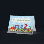 Carte Grandson 2e anniversaire Colorday Train sur la voi<br><div class="desc">Il est temps de s’amuser et de célébrer le 2e anniversaire de votre petit-fils! Surprenez-le avec cette carte dès que le bonheur commence. Il adorera celui qui vient de toi.</div>