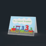 Carte Grandson 3e anniversaire Colorday Train sur la voi<br><div class="desc">Ajoutez une couleur de base à une journée déjà colorée et amusante. Préparez-vous avec cette carte et donnez-la à votre plus cher petit-fils pour la célébration de son 3e anniversaire qui aura lieu plus tôt. Il adorera certainement le plaisir de saluer cette carte.</div>