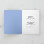 Carte Grandson 5th Birthday Snowman Snowy  (Intérieur)