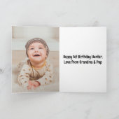 Carte Grandson 6 ans Dragon Anniversaire (Intérieur)