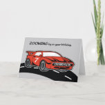 Carte Grandson Anniversaire 7 âge Red Sports Voiture<br><div class="desc">Maintenant que votre petit-fils est sur le point de fêter son 7ème anniversaire très bientôt,  vous devriez vous dépêcher d'obtenir une copie de cette carte maintenant. Il appréciera que vous lui donniez ceci.</div>