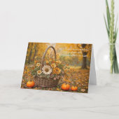 Carte Grandson et sa belle-petite-fille Thanksgivin (Devant)