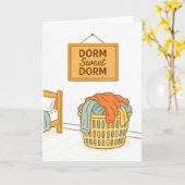 Carte Grandson Funny Retour à l'école avec panier de bla (Fleur jaune)