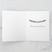 Carte Grandson Graduation 2025 Card (Intérieur)