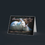 Carte Grandson Kissing Bunnies Joyeux Anniversaire<br><div class="desc">De mignons lapins se partagent un baiser !</div>