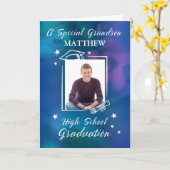 Carte Grandson personnalise les diplômes du secondaire (Fleur jaune)