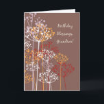 Carte Grandson Religieux Bénédiction Anniversaire Rustiq<br><div class="desc">Célébrez l'anniversaire de votre petit-fils avec notre carte rustique, avec un mélange vibrant de fleurs sauvages et de baies séchées sur un fond brun chaleureux. Le front envoie des bénédictions d'anniversaire, préparant la scène pour le message sincère à l'intérieur. Cette carte religieuse transmet magnifiquement des bénédictions du Seigneur, reconnaissant ses...</div>