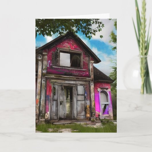 Carte Grange abandonnée près des bois (Devant)