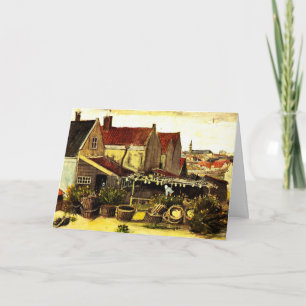 Carte Grange de séchage du poisson par Vincent van Gogh