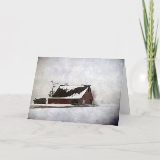 Carte Grange d'hiver (Devant)