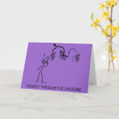 CARTE GRAPEVINE (Fleur jaune)