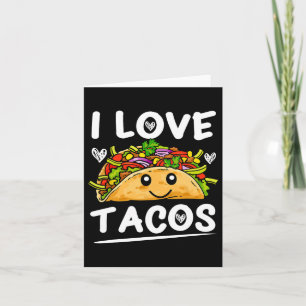 Carte Graphique 365 J'aime les Tacos Tee Cinco De Mayo T