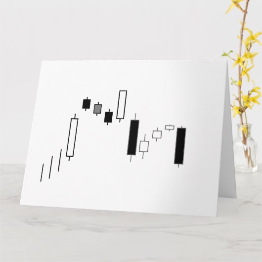 Carte Graphique à bougies (Fleur jaune)