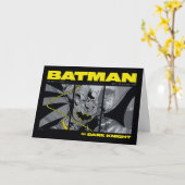 Carte Graphique à écran tridimensionnel Batman Comic (Fleur jaune)