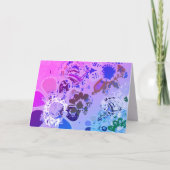 Carte Graphique à main floral Imaginaire (Devant)