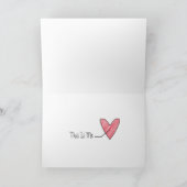 Carte Graphique à secteurs mignons Amis et amoureux Pers (Intérieur)