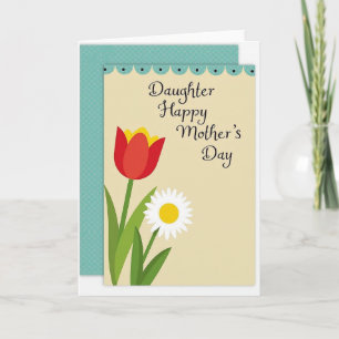 Carte graphique Bonne Fête des Mères Bloom