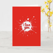 Carte graphique coup de cœur « Je t'aime » (Fleur jaune)
