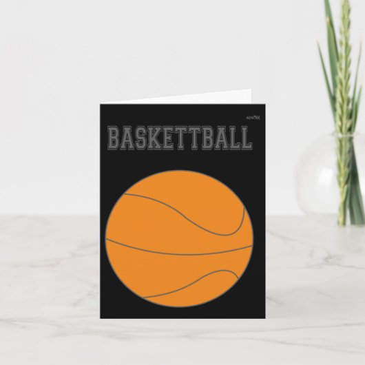 Carte Graphique de basketball #1 (Devant)
