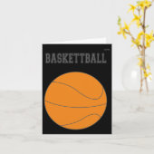 Carte Graphique de basketball #1 (Fleur jaune)
