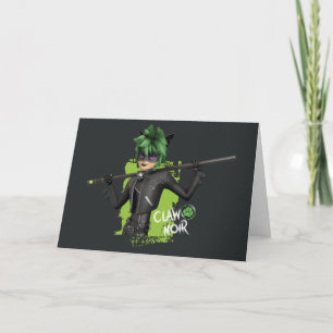 Carte Graphique de caractère noir de la bande de rebond